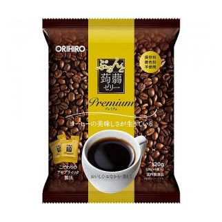 Orihiro Purun and Konjac Jelly Premium КОФЕ екстракт колумбійської кави в желе з Конняку, 6 пакетиків по 20 г