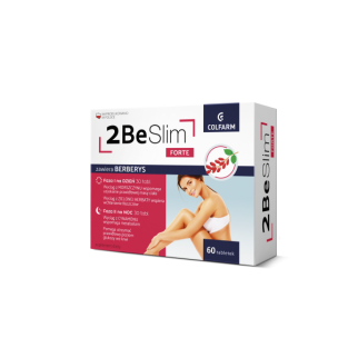 2Be Slim Forte жироспалювач двофазний для контролю ваги, 60 таблеток