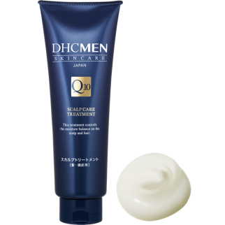 DHC MEN Q10 Scalp Care Treatment Маска для волосся для чоловіків, зволоження, від лупи та жирності волосся, 200 г