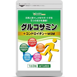Seedcoms Глюкозамін, хондроїтин і МСМ з колагеном 2 типу, 90 капсул на 30 днів