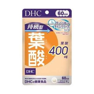 DHC Фолієва кислота 400 мкг повільного вивільнення, 60 таблеток на 60 днів
