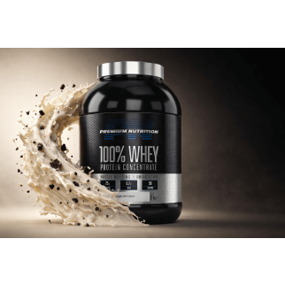 Сироватковий протеїн Premium Nutrition 100% Whey Protein Concentrate 2000 г Cookies with Cream