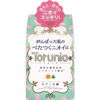 Pelican Torunio Мило проти вікового запаху з таніном хурми, квасцями, каоліном, зеленим чаєм, 100 г