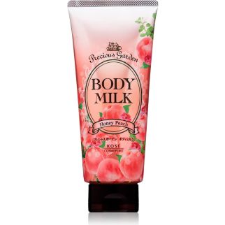 KOSE Precious Honey Peach Молочко для тіла з цінними оліями та медово-персиковим ароматом, 200 г