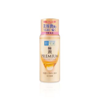 HADA LABO Gokujyun PREMIUM Hyaluronic Milk Lotion молочний лосьйон із 7 видами гіалуронової кислоти, лактококк, 140 г