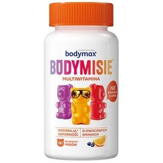 Bodymax Bodymisie Вітаміни мармеладки для дітей від 3 років та дорослих, фруктовий смак, 60 штук