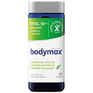Bodymax Vital 50+ мультивітаміни, мінерали, екстракт женьшеню, 60 табл на 60 днів (Orkla, Данія)