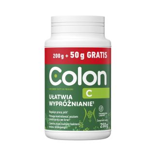 Orkla Care Colon C клітковина розчинна Psyllium, інулін, молочнокислі бактерії, порошок, 250 г