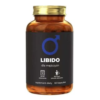 Noble Health Libido для чоловіків з L-аргініном, женьшенем, лимонником, астрагалом, селеном, вітамін Е, 60 капсул