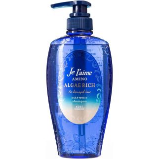 KOSE Je l'aime Amino Algae Rich Deep Moist Шампунь для фарбованого волосся без сульфатів і силікону, 500 мл
