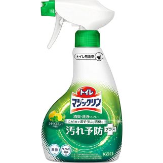 Kao Magiclean Tsuyatsuya Coat + Спрей-пінка для очищення та дезодорації туалету з ароматом лимона та м'яти, 380 мл