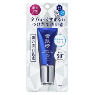 Kose Sekkisei White UV Emulsion SPF 50+ PA++++ Відбілююча денна сонцезахисна емульсія , 20 г