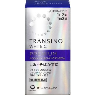TRANSINO White C Premium Біодобавка для боротьби з небажаною пігментацією, 90 таблеток. До 10/2026