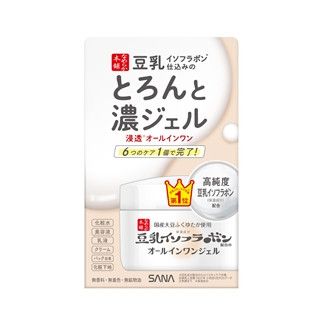 Sana Nameraka Honpo Toronto NC зволожуючий гель для обличчя із соєвим молоком та ізофлавоном, 100 г