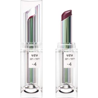 UZU by FLOWFUSHI 38 ℃ / 99F lipstick TOKYO -4:Plum глянцева помада-блиск 3,8 г