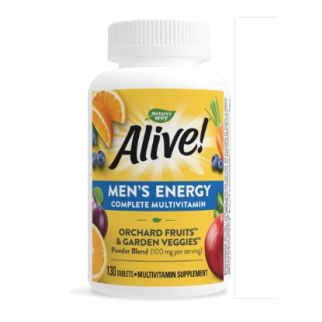 Nature's Way Alive! Men's Energy Complete Multivitamin Мультивітамінний комплекс для чоловіків, 130 таб