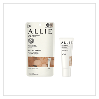 Kanebo ALLIE Color Tuning UV 03 Milky Beige Color SPF50+ PA++++ водостійкий сонцезахисний крем #03 беж, 40 г