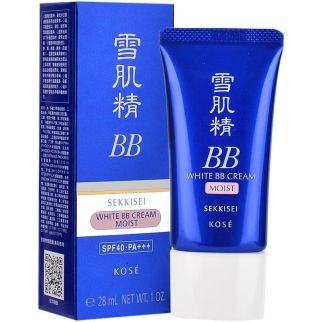 Kose Sekkisei White BB Cream Moist SPF40 PA+++ зволожуючий ВВ крем, відтінок 02 натуральний беж, 28 мл