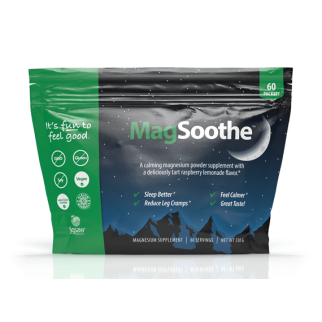 Jigsaw Health MagSoothe Tart Raspberry Lemonade магній для відпочинку та міцного сну, 60 стіків