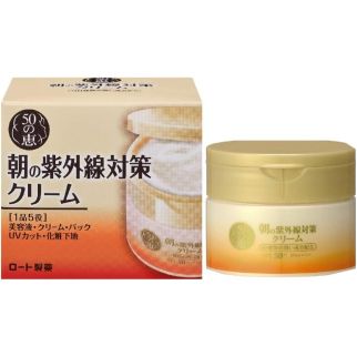 Rohto 50 no Megumi Aging Care Денний зволожуючий крем SPF50+/PA++++ 90 г