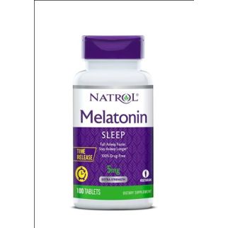 Natrol Melatonin Time Release мелатонін поступового вивільнення 5 мг, 100 таблеток