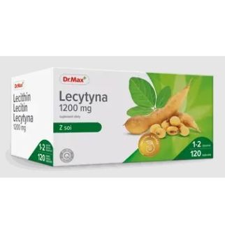 Dr.Max лецитин із сої 1200 мг, 120 капсул