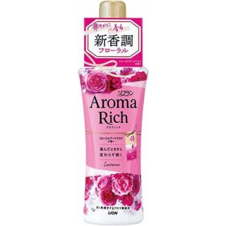 Lion Soflan Aroma Rich Catherine парфумований кондиціонер для білизни аромат квітів і солодких фруктів, 520 мл