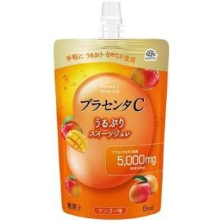 Earth Pharmaceutical Placenta C Sweets Jelly желе з 5000 мг плаценти смак манго, 120 г