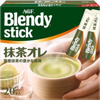 Ajinomoto AGF Blendy Stick Матча з вершками та цукром у стіках по 9,7 г, 20 штук