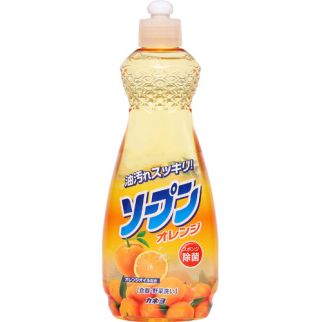 Kaneyo засіб для миття посуду, фруктів та овочів, аромат апельсина, 600 мл