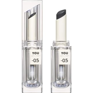 UZU by FLOWFUSHI 38 ℃ / 99F lipstick TOKYO -0,5: Sheer Grey бальзам-помада-блиск 3,8 г