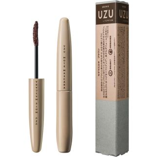 UZU By Flowfushi Mote Mascara Mote Туш для вій коричнева водостійка із сироваткою, довжина, об'єм 6 г