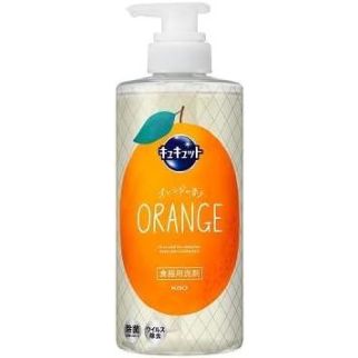 Kao Cucut піна для миття посуду, овочів, фруктів, стерилізації дошки, губки, аромат апельсин, 500 мл