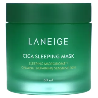 Laneige Cica Sleeping Mask Нічна маска для проблемної шкіри з екстрактом центели, 60 мл