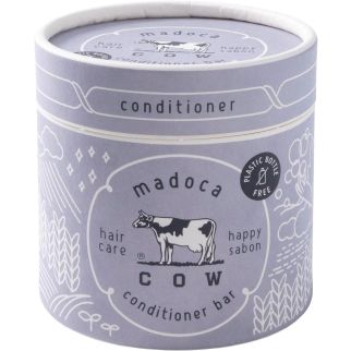 Cow Madoca Conditioner Bar Happy Sabon концентрований твердий кондиціонер для волосся, 53 г