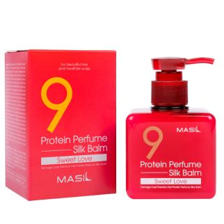 Masil 9 Protein Perfume Silk Balm Sweet Love Незмивний протеїновий бальзам для волосся, 180 мл