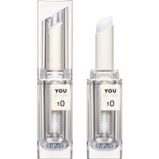UZU by FLOWFUSHI 38 ℃ / 99F lipstick TOKYO ±0 Clear-Hologram Sheer Semi-Gloss прозора помада-блиск 3,8 г