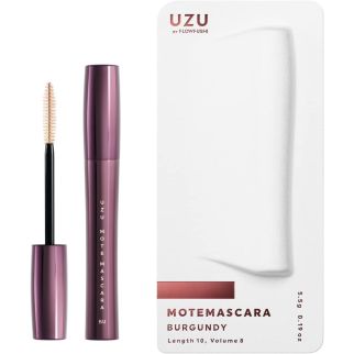 UZU BY FLOWFUSHI Mote Mascara Burgundy водостійка туш для вій, бордовий, 5,5 г