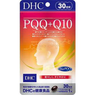 DHC PQQ＋Q10, DHA, EPA фосфатидилсерин, токотрієнол, бакопа для підтримки мозкової діяльності, 30 капсул