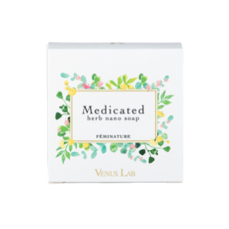 Venus Lab Jamu Feminateur Medicinal Herb Nano Soap мило для інтимної гігієни, 100 г