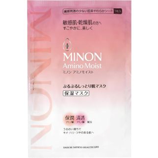 Minon Amino Moist Plump Moist Skin Mask зволожуюча тканинна маска з амінокислотами, 1 шт