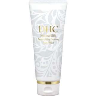 DHC Mineral Silk Moisturizing Foaming Face Wash пінка з каоліном і екстрактом шовку, 100 г