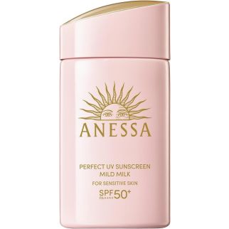 Shiseido Anessa Perfect UV Mild Milk NA SPF 50+/PA++++ сонцезахисне молочко для чутливої шкіри, 60 мл