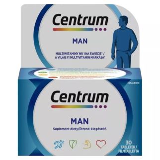 Centrum Man Вітаміни і мінерали для чоловіків, 30 таблеток, GlaxoSmithKline