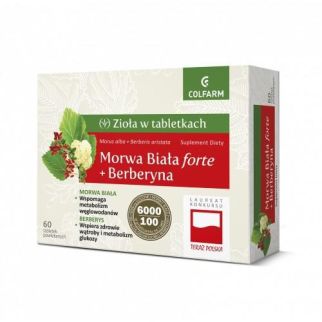 Colfarm Біла шовковиця Форте + Берберин, 60 табл