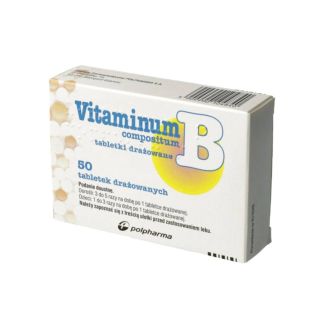 Polpharma Vitaminum B Compositum комплекс вітамінів групи B, 50 таблеток