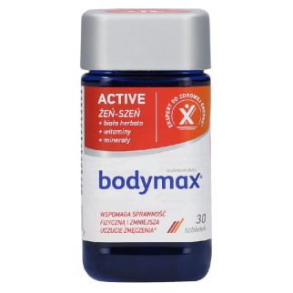 Bodymax Active мультивітаміни, мінерали, екстракт женьшеню й білого чаю, 30 табл (Orkla, Данія)
