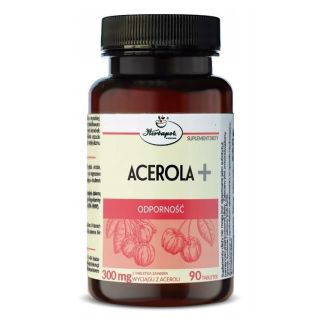 Herbapol Acerola +, Натуральний вітамін С, екстракт вишні Ацероли, 90 таблеток