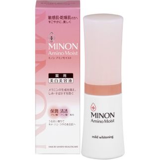 Minon Amino Moist Medicated Mild Whitening відбілююча та зволожуюча сироватка для чутливої шкіри, 30 г