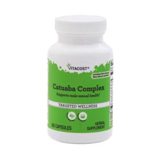 Vitacost Catuaba Complex катуаба, мака, женьшень, муїра пуама, 60 капсул